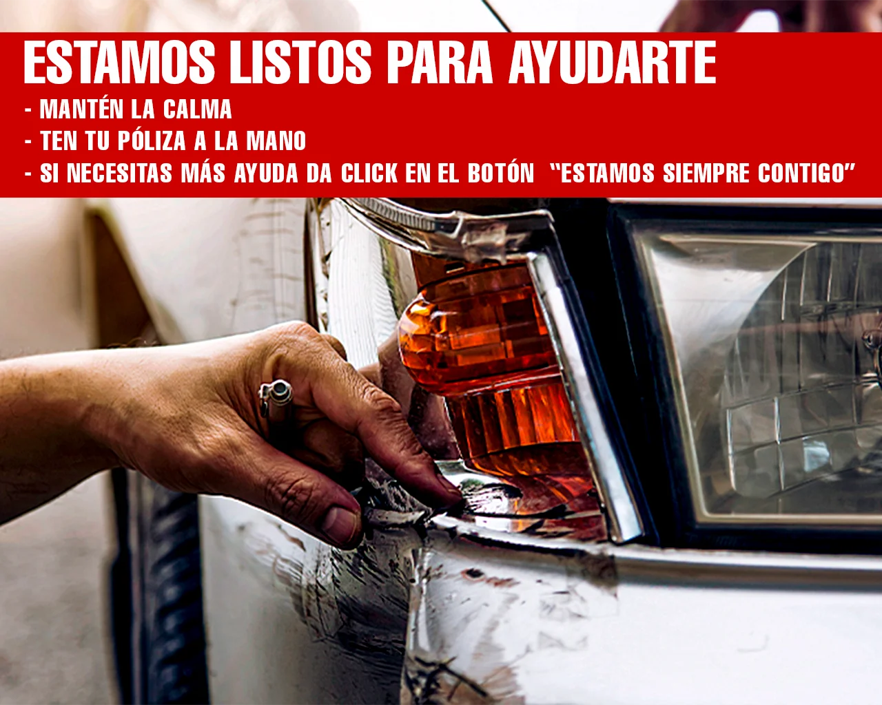 Cobertura contra accidentes de auto